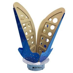 dbDIRECT QRBH Lightweight Open Boundary Quad-Ridged Broadband Horn Antenna
