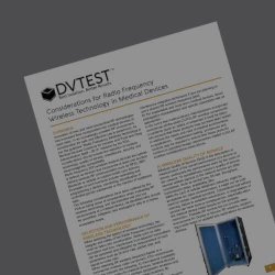 Considerations for Radio Frequency Wireless Technology in Medical Devices Market Brief
