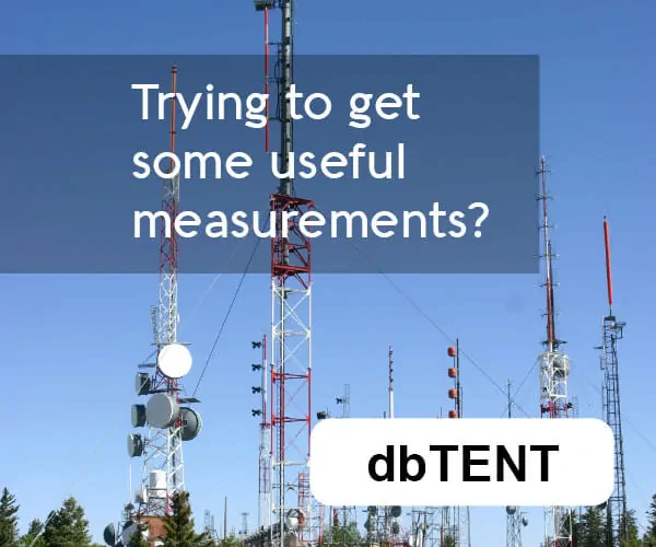 dbTENT - Trying to get some useful measurements?